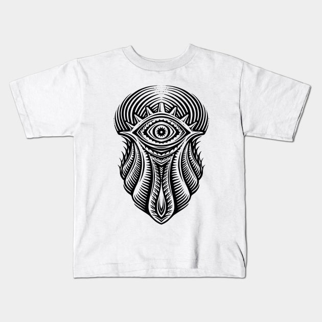 Third Eye Cosmic 2 Kids T-Shirt by GeeTee